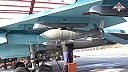 Takto vyzerá Su-34 so zavesenou bombou FAB-500 M62 s UMPK kitom