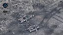 FPV-čko lovi okupantov medzi vrakmi dvoch T-90-tok