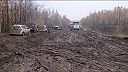 V Rusku si užívajú každodenný off road cestou do práce, školy či obchodu