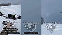 Dron ktorý dokáže vystrelovať sieť