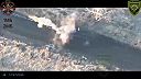 Kamikadze dron zasiahol okupanta