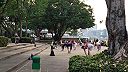 Aerobik na brehu rieky Menam-Čao-Praja (Bangkok)