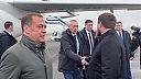 Dmitrij Medvedev navštívil metropolu Čečenska