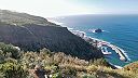 Výhľad na Atlantik a prístav v Garachico (Tenerife)
