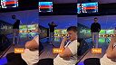 Zaujímavý hod guľou v interiéri