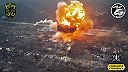 Ruský tank zasiahnutý dronom