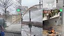Súboj traktora s vodným delom v Bruseli
