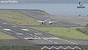 Extrémne pristávanie Airbusu A321-251NX s protivetrom na letisku na Madeire