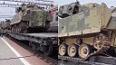Bojové vozidlo Bradley M2A2 ODS-SA spozorované v Rusku