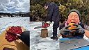 Výroba chutného hamburgeru v prírode