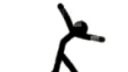 Stick figure on the crack 1