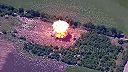 Patriot zničený ruskou raketou Iscander-M