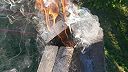 Shou sugi ban - 10 x 10 hranoly