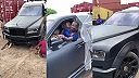 Africký podnikateľ si objednal Rolls-Royce, vykládka vozidla bola riskantná