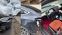 Čínsky majiteľ Tesly ide na istotu, vozí so sebou generátor