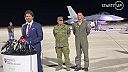 Pellegrini, Kaliňák a pilot. Tlačovka z osláv príchodu lietadiel F-16