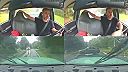 Keď mu nedalo auto prednosť, na volante mal iba jednu ruku