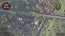 Ukrajinský dron to znovu napálil do otvoreného amerického M2A2 Bradley ODS-SA