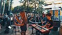Live Psycho Killer with our band (French Fries)