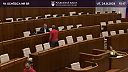 Konflikt Andreja Danka vs strany OĽANO v parlamente. Červené tričká