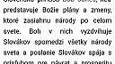 Proroctvo pre Slovensko