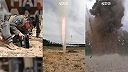 Zneškodnenie munície rakety smerom do zeme