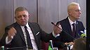 Róbert Fico na tlačovej konferencii