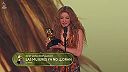 SHAKIRA Wins BEST LATIN POP ALBUM For 'LAS MUJERES YA NO LLORAN' | 2025 GRAMMYs