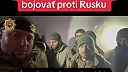 Apti Aronovič Alaudinov (čečenský dôstojník) s ukrajinskými vojakmi.