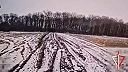 Mínus poľský Krab po zásahu FPV dronom