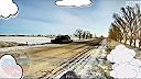 Československý tank T-72M1 a ruské FPV drony