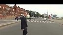 Zrelaxovaný Putin na prechádzke po Moskve