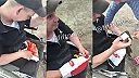Ukrajinský veterán bez nôh dostal zaujímavý darček