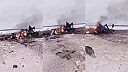Ruský Mi-8 pri denacifikácii