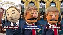 Paródia na Trumpa. Doslovne opakuje slová Putina