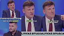 Alojz Hlina v TA3 s Richardom Glückom