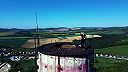 Žonglovanie s POI na 140m komíne