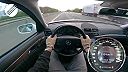 Jazda s Mercedesom E63 AMG po nemeckej diaľnici rýchlosťou 311 km/h