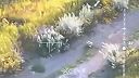 Okupant sa snažil ukryť pred FPV-čkom