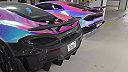 Taká obyčajná garáž v Dubaji (McLaren 570GT, Lamborghini Huracan) 4K