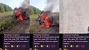 Okupantovi kamoši sa ohrievajú pri ohni