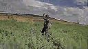 Dron odzbrojil okupanta