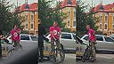 Legendy slovenského internetu - cyklistu pod vplyvom zastavila hliadka
