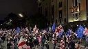 Protesty v Gruzínsku pokračujú na rozdiel o Slovenska chcú isť do EÚ a NATO