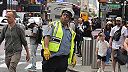 Dve minúty na Times square v New Yorku z pohľadu dopravného policajta