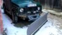 Odhŕňanie snehu so Suzuki samurai