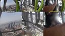 Zatýkanie dvojice na Empire State Building zachytila policajná kamera