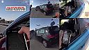 Vodič tesne minul policajta pri kontrole a narazil do auta