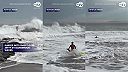 Surfer sa v poslednej chvíli zachránil pred nárazom do skál pri Newport Beach