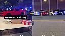 Panika a streľba na večierku v Albany: polícia kričí, aby si ľudia ľahli